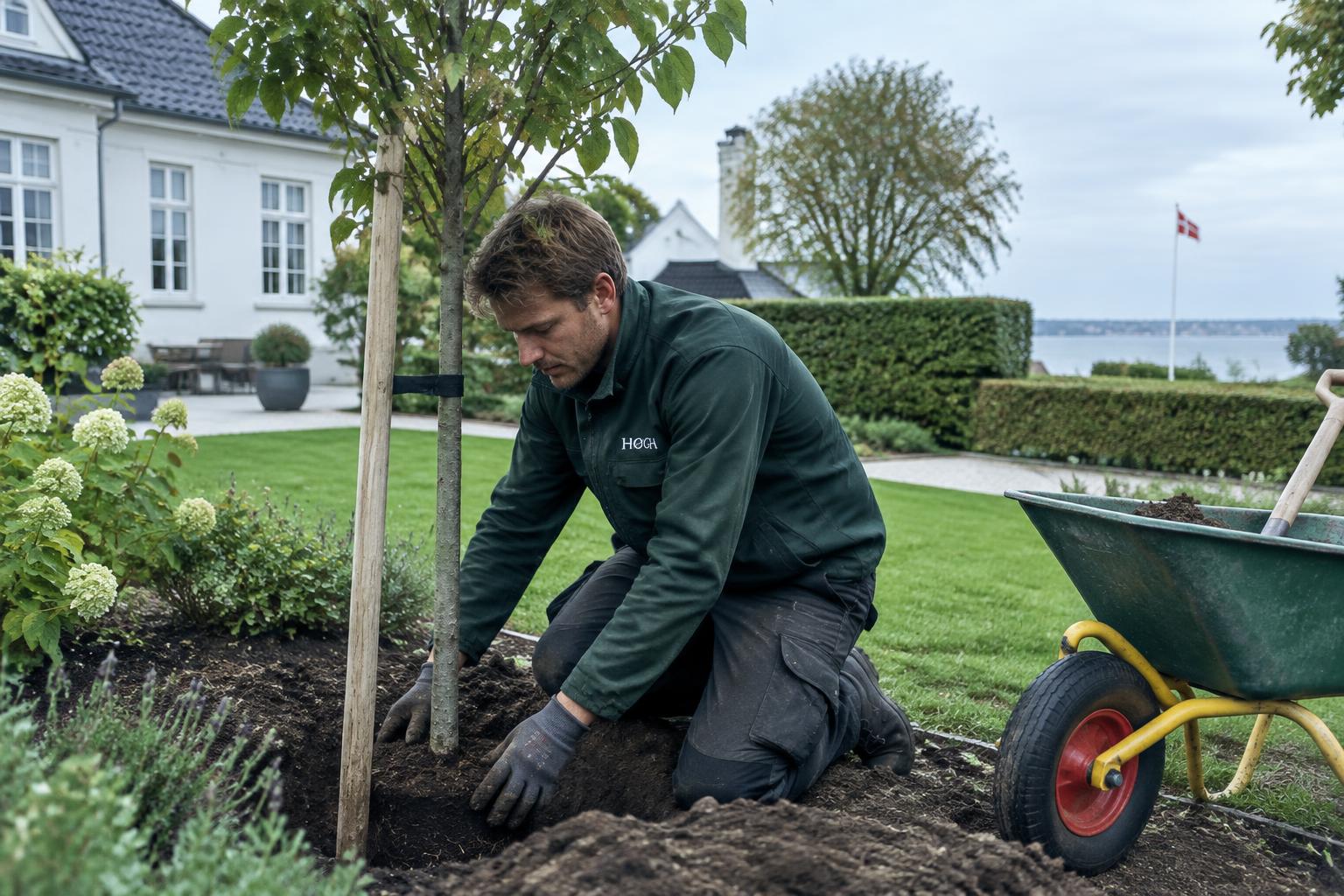 Høgh planter træ